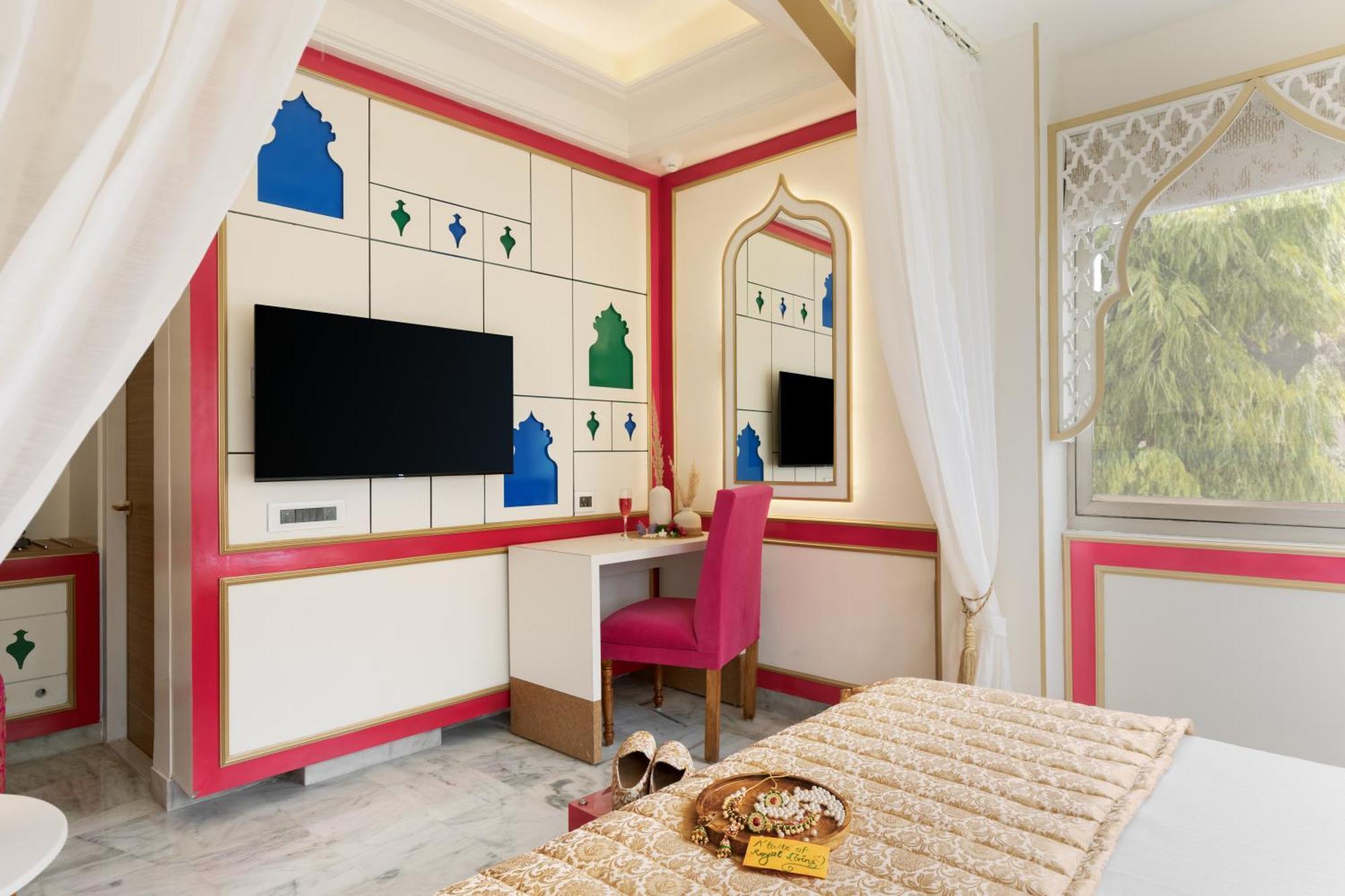 Sarang Palace - A Luxury Boutique Hotel Džajpur Exteriér fotografie