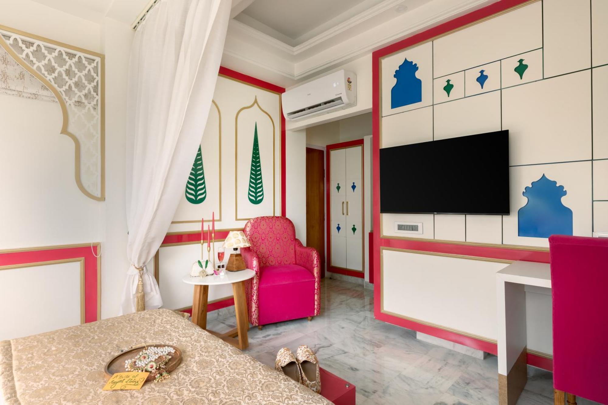 Sarang Palace - A Luxury Boutique Hotel Džajpur Exteriér fotografie
