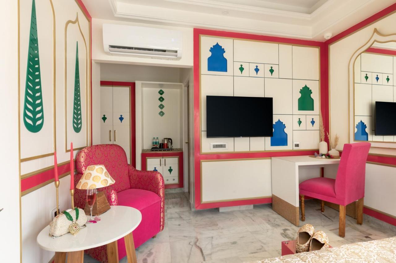 Sarang Palace - A Luxury Boutique Hotel Džajpur Exteriér fotografie