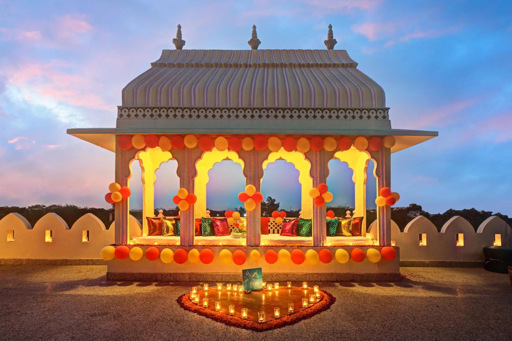 Sarang Palace - A Luxury Boutique Hotel Džajpur Exteriér fotografie